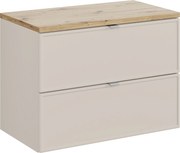 Comad Kúpeľňová skrinka pod doskové umývadlo SET-BC B Artisan 80 kašmír/dub artisan