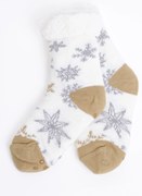 Baránkové ponožky - Frozen biele veľ. 39 - 42 EU