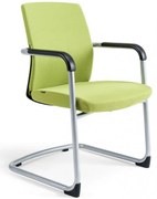 OFFICE PRO bestuhl Konferenčná rokovacia stolička JCON BLACK zelená