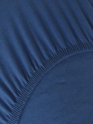 Jersey plachta Classic 160 x 200 cm – tmavo modrá