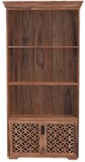Knižnica Mira 90x180x35 indický masív palisander Super natural