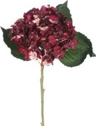 Umelá kvetina Hortenzia 50 cm, bordó%