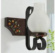 Brilagi - Nástenné svietidlo QUEEN 1xE14/40W/230V buk/wenge