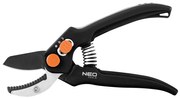 NEO TOOLS Kovadlinkové nožnice 185 mm, dosah do 15 mm, nastaviteľné rozstupy 15-201