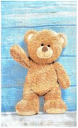 Detský uterák Plyšový medvedík - 100% bavlna. froté 350 gr./m² - 30 x 50 cm