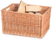 Krbový kôš prútený s preglejkovým dnom Takka IV.š. 60 x hl. 42 x v. 34(cm)