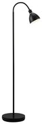 Nordlux - Stojacia lampa RAY 1xE14/25W/230V čierna