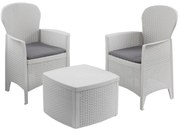 I.P.A.E-Progarden Záhradný set TREE, 3-dielny, biela