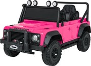 Elektrické autíčko Land Rover Defender 110 SVX ružové
