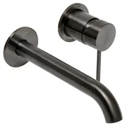 Umývadlová batéria SAT Aurum vrátane podomietkového telesa brúsený gun metal SATBAUR101BGM
