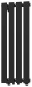Gamma Vertical, vykurovacie teleso 296x800 mm, 278 W, čierna matná, GMA-VERT-800296-BK