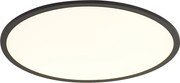 Inteligentný LED panel čierny 60 cm vrátane LED stmievania do tepla s diaľkovým ovládaním - Knob