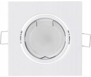 Podhľadové bodové svietidlo pohyblivé  Pictor štvorcové biele