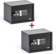 Nábytkový sejf s elektronickým zámkom 1+1 ZADARMO, 250 x 350 x 250 mm