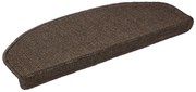 Livarno home Koberčeky na schody Premium, 28 x 65 cm (hnedá)  (100393120)
