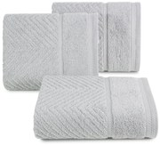 BAVLNENÝ UTERÁK KALIA4 50X90 CM STRIEBORNÁ