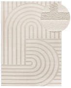 Krémovobiely koberec 120x170 cm Snowy – Universal