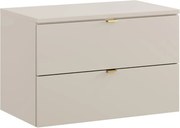 Kúpeľňová skrinka pod umývadlo s doskou 80 cm, sada Dalia (SET-DC B 80CM)