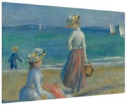 Obraz - Auguste Renoir, Figures on the Beach, reprodukcia (90x60 cm)