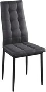 Jedálenská stolička Douglas, tmavo šedá%