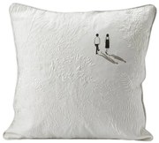 räder Bavlnený vankúš s výplňou Walk in the Park 50 × 50 cm