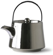 Strieborná keramická ručne vyrobená kanvička Bold & Basic - 0,7L