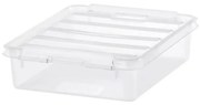 SmartStore Úložný box s bielymi klipmi Classic, 1 l, 1 l