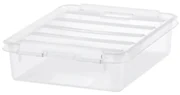 SmartStore Úložný box s bielymi klipmi Classic, 1 l, 1 l