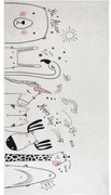 Slonovinový prateľný detský koberec 100x160 cm Animal Kingdom – Vitaus
