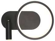 LED Nástenné svietidlo LED/14W/230V 3000K čierna