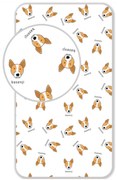 Bavlnená plachta 90 × 200 cm – Basenji