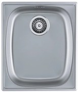 ALVEUS 1082195 - Kuchynský drez BASIC 44x38 cm matná oceľ/satin, veľký výpust