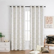 Záves na krúžkoch KLOE VET427/1/210GSM 140x250 cm  biely