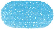 Spirella Protišmyková podložka do vane GALETS, svetlomodrá, 99 x 39 cm
