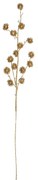 Zlatá dekoratívna vetvička borovice gold champagne - 16*18*97 cm