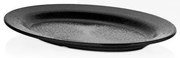 KULSAN NOVA MELAMÍNOVÝ OVÁLNY TANIER 42X29CM ČIERNY