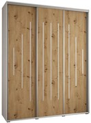 Skriňa 45 Canaris 12 190 biela/artisan/silver