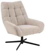 Otočné relaxační křeslo Paris béžové