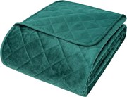 Prikrývka na posteľ PIERRE zelená 220 x 240 cm