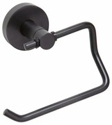 SAPHO XB700 X-Round black držiak toaletného papiera bez krytu, čierna