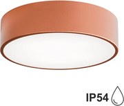 Kúpeľňové stropné svietidlo CLEO 2xE27/24W/230V pr. 30 cm medená IP54