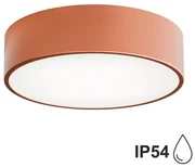 Temar Kúpeľňové stropné svietidlo CLEO 2xE27/24W/230V pr. 30 cm medená IP54 TM0032