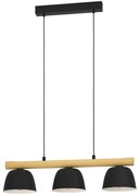 Eglo 43739 - Luster na lanku SHERBURN 3xE27/40W/230V