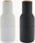 Mlynčeky na soľ a korenie's vrchnákmi z bukového dreva Bottle Grinder, 2 ks