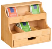 Bambusová krabička na čaj s 9 priehradkami RD47832