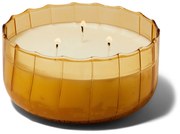 Paddywax Vonná sviečka Ripple Glass Golden Ember 340 g