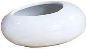 Kvetináč YS44170W ceramic 16x12x6,5 White