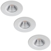 Philips - SADA 3x LED Stmievateľné kúpeľňové svietidlo LED/5,5W/230V 2700K IP65