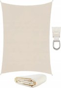 Tieniaca plachta štvorec 5x5m 10188 200g/m béžová