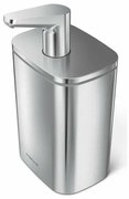 Simplehuman Dávkovač mydla a dezinfekcie Pulse 473 ml, nehrdz. oceľ, L